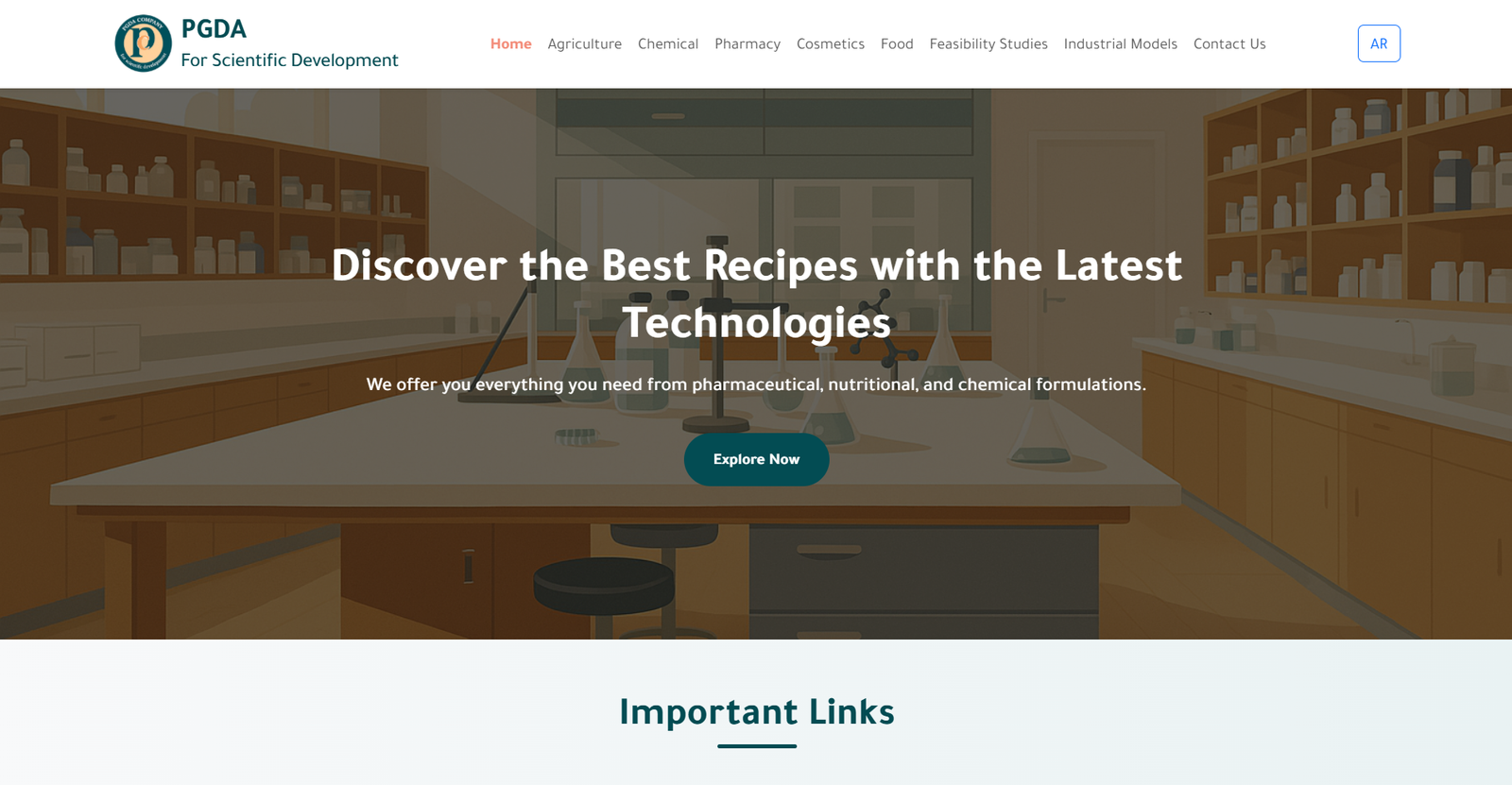 Manufacturing recipes